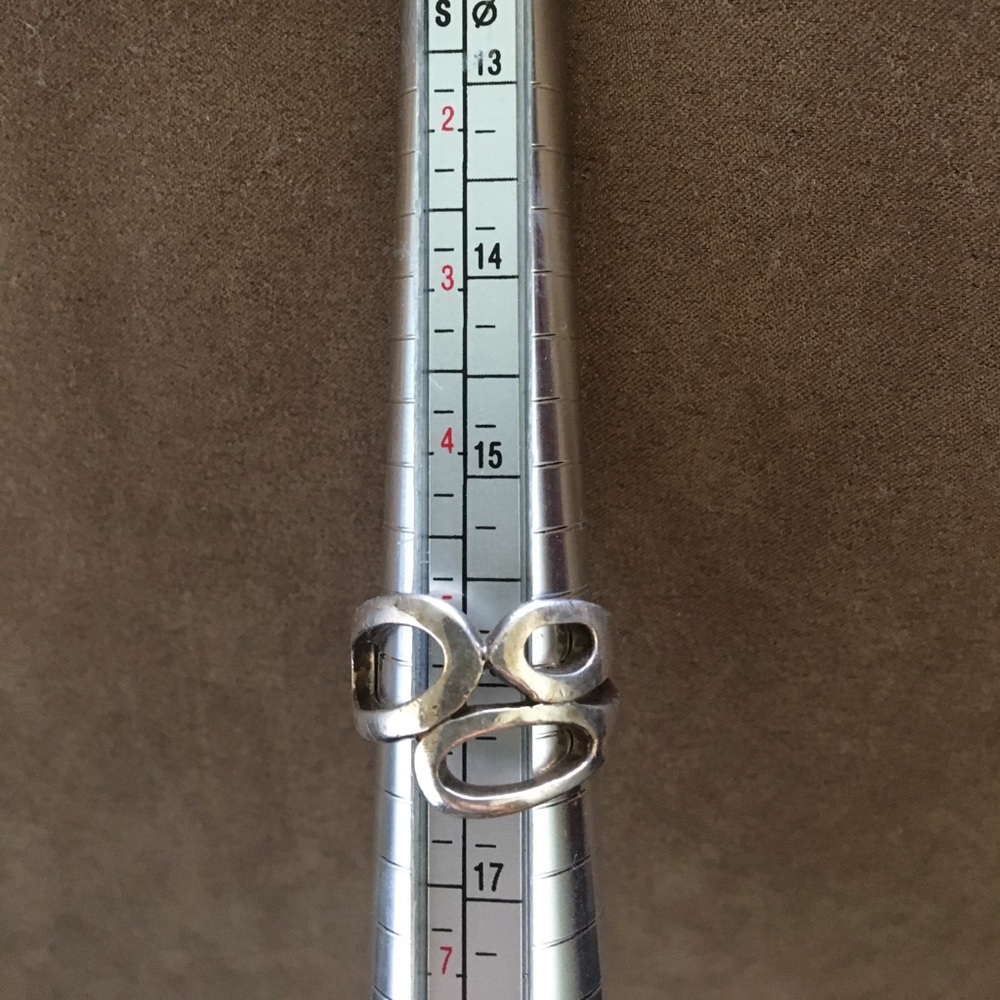 Solid Silver Ring - 925 Stamped - image 4